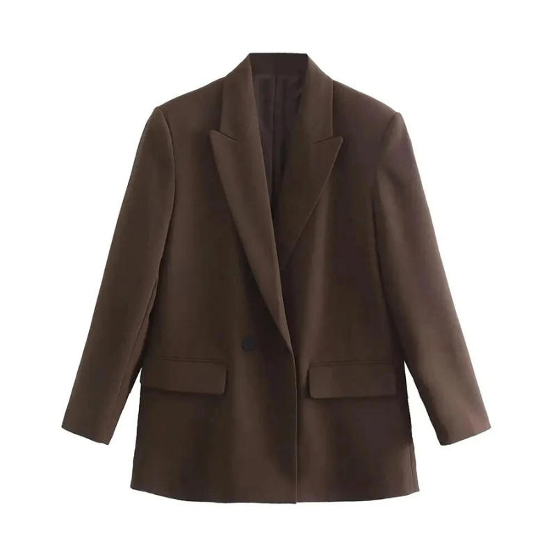 Oversized Blazer Women Long Coat Minimalist