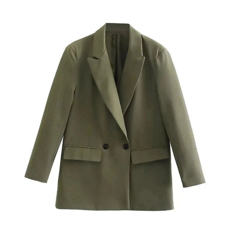 Oversized Blazer Women Long Coat Minimalist