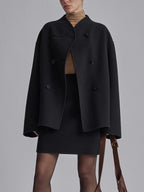 Romilly | Women's Button Coat | Relaxed Fit, Plush Fabric