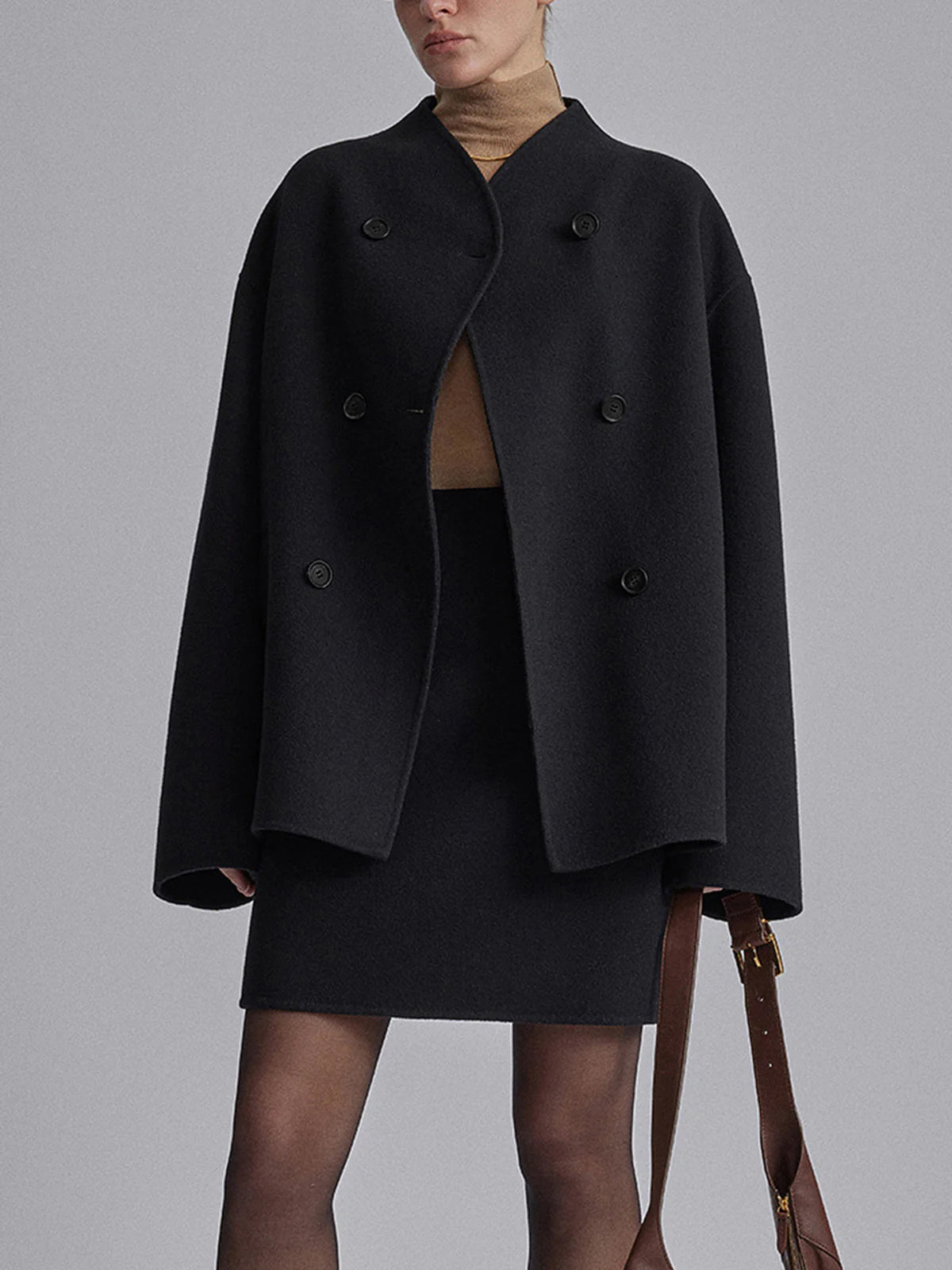 Romilly | Women's Button Coat | Relaxed Fit, Plush Fabric