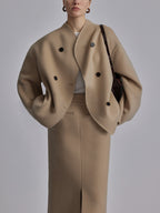 Romilly | Women's Button Coat | Relaxed Fit, Plush Fabric