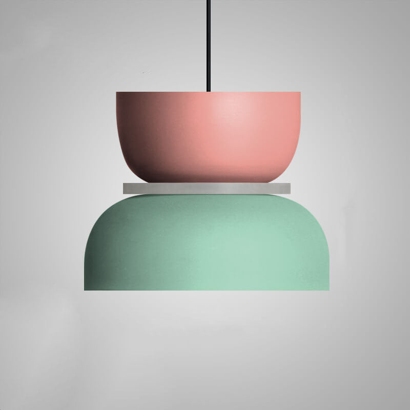 Mira | Pendant Light | Nordic Dome, Dual-Tone, LED, Zinc Alloy | 1-Light