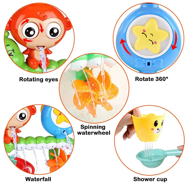 Lux | Bath Toy | Kids Water Play Set | Safe, Fun & Educational