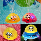 Calla | Bath Toy LED Water Spray Ball | Light-Up, Color Changing | Toddler Bath