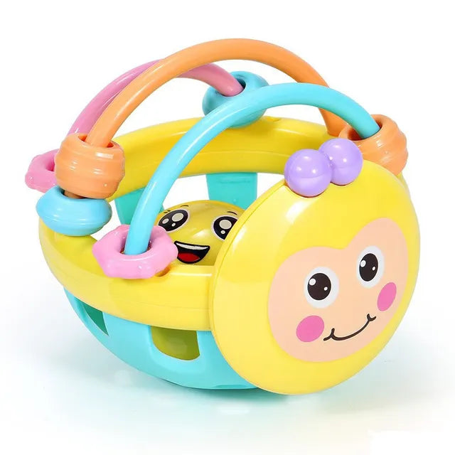 Rosalind | Teething Sensory Ball | Baby Teether, Rattle | Safe, Colorful