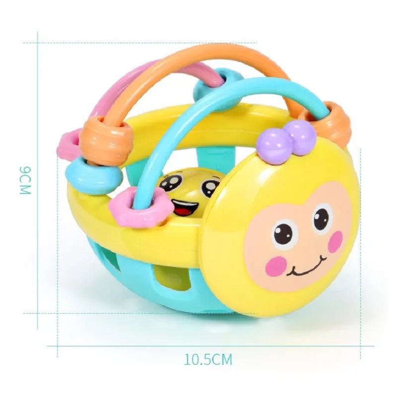 Rosalind | Teething Sensory Ball | Baby Teether, Rattle | Safe, Colorful