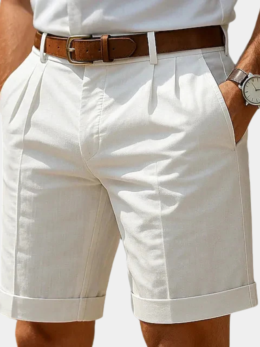 Lyra | Men's Tailored Shorts | Breathable, Structured Fit | Summer