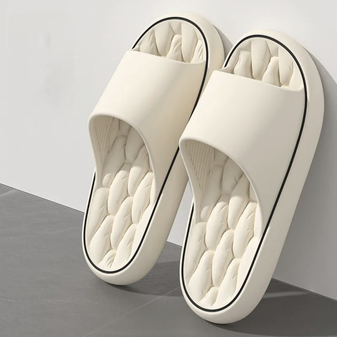 Orthopedic Slippers Women | Cushioned Footbed | Non Slip Sole