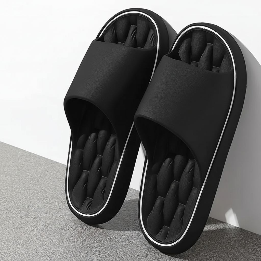 Orthopedic Slippers Women | Cushioned Footbed | Non Slip Sole