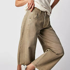 Ondine | Women's Baggy Jeans | High Waist, Relaxed Fit | Casual Denim