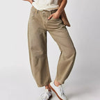 Ondine | Women's Baggy Jeans | High Waist, Relaxed Fit | Casual Denim