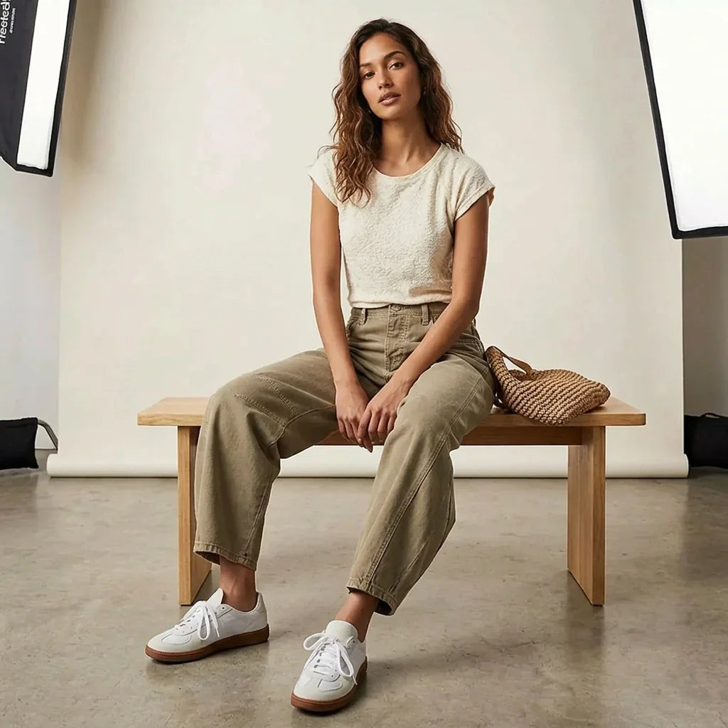 Ondine | Women's Baggy Jeans | High Waist, Relaxed Fit | Casual Denim
