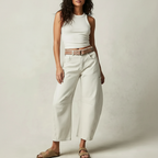 Ondine | Women's Baggy Jeans | High Waist, Relaxed Fit | Casual Denim