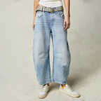 Ondine | Women's Baggy Jeans | High Waist, Relaxed Fit | Casual Denim
