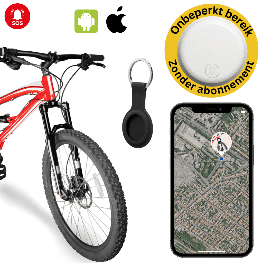 Noor | GPS Bike Tracker | No Subscription, Real-Time Tracking | Compact