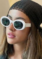 Women Sunglasses Oval Vintage UV400