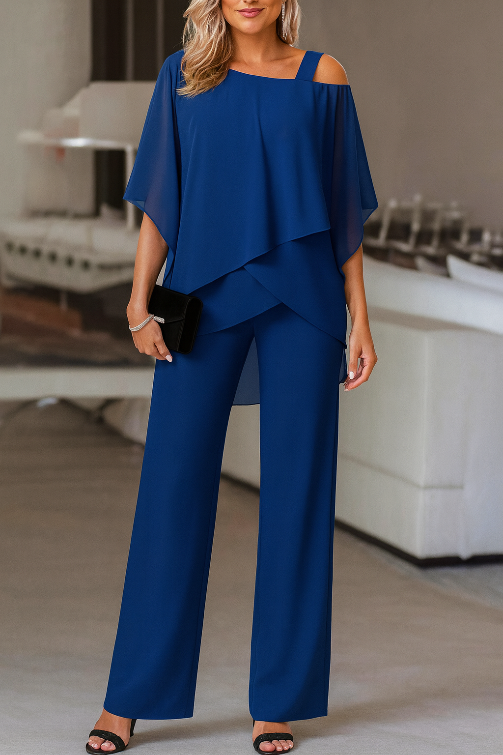 Women Shirt Dress Button Down Collared Midi | Nina