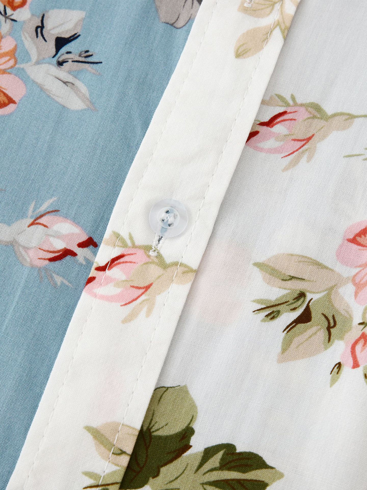 Sage | Men's Floral Shirt | Short Sleeve, Button-Up | Casual & Semi-Formal