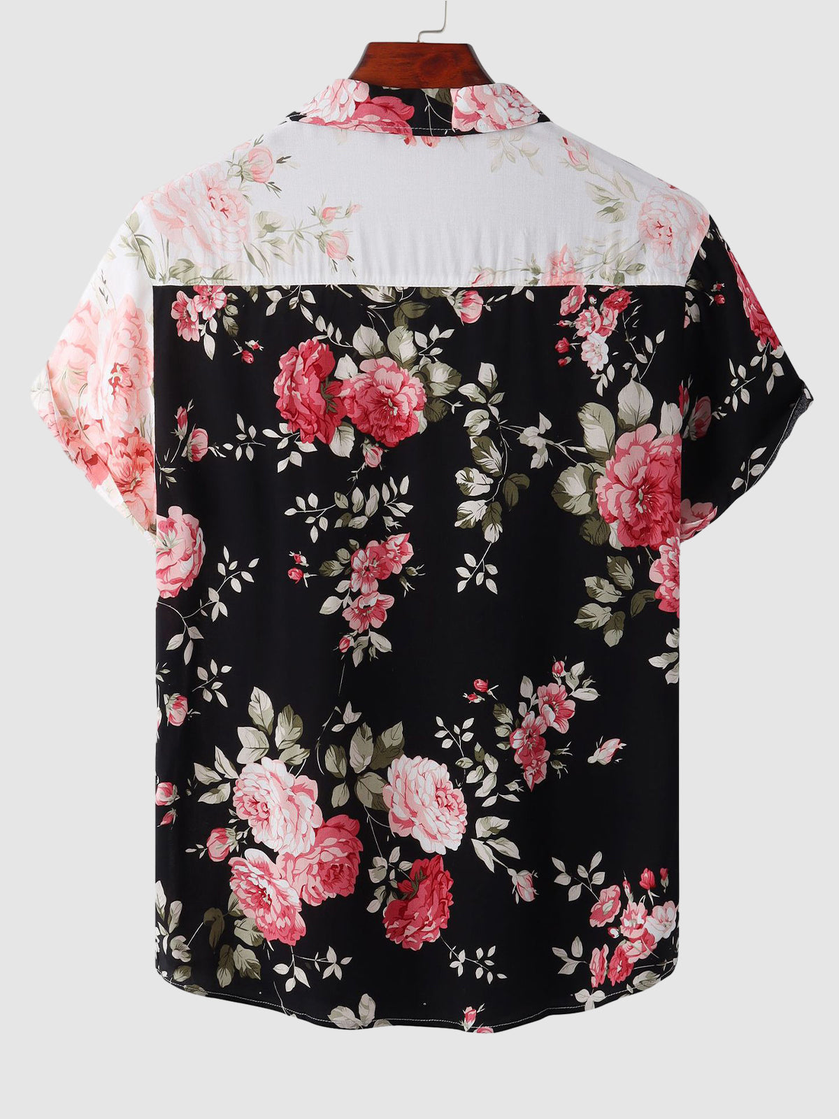 Sage | Men's Floral Shirt | Short Sleeve, Button-Up | Casual & Semi-Formal