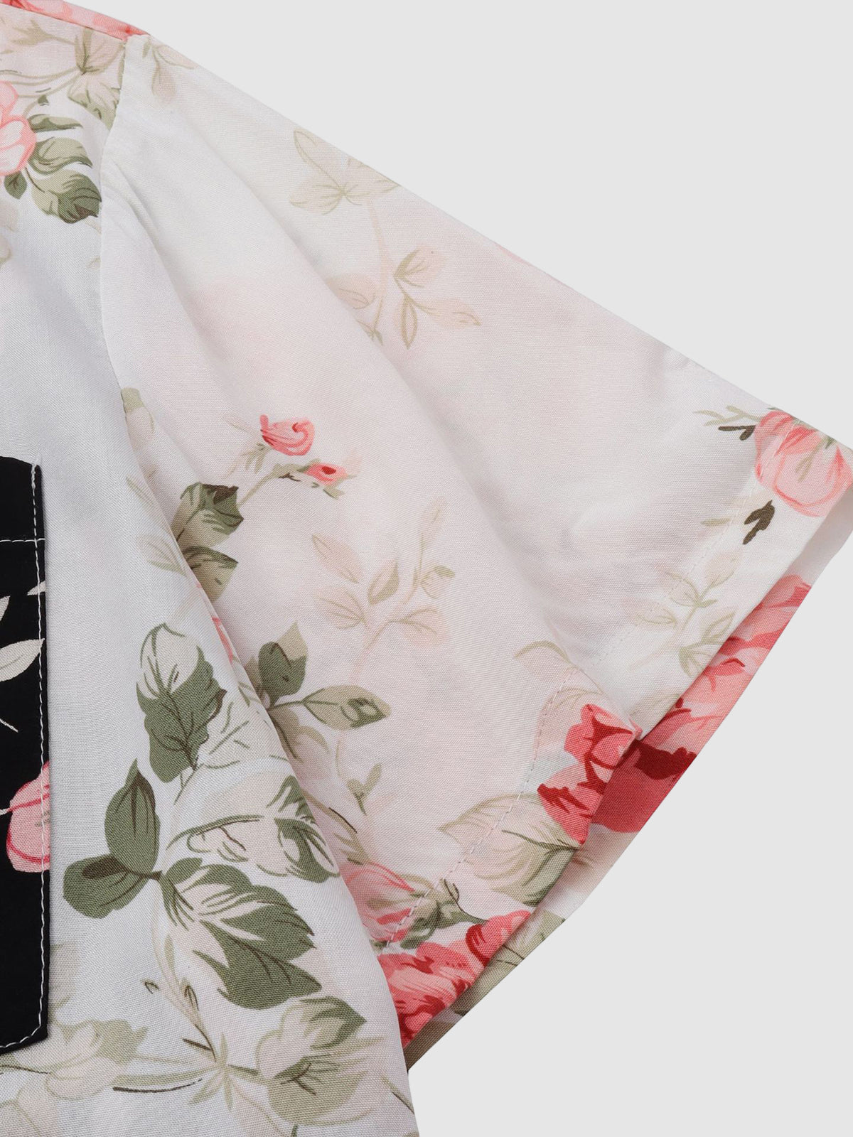 Sage | Men's Floral Shirt | Short Sleeve, Button-Up | Casual & Semi-Formal