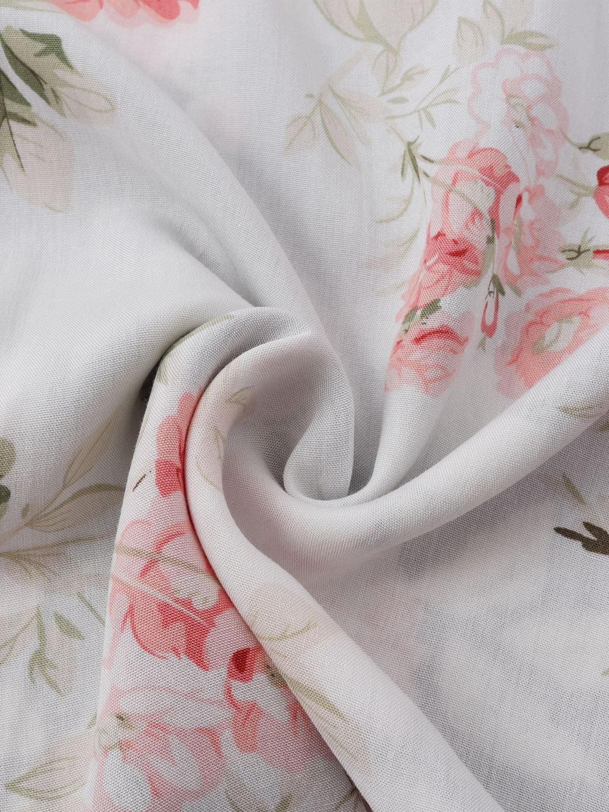 Sage | Men's Floral Shirt | Short Sleeve, Button-Up | Casual & Semi-Formal