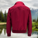 Men Bomber Jacket Harrington Zip Up