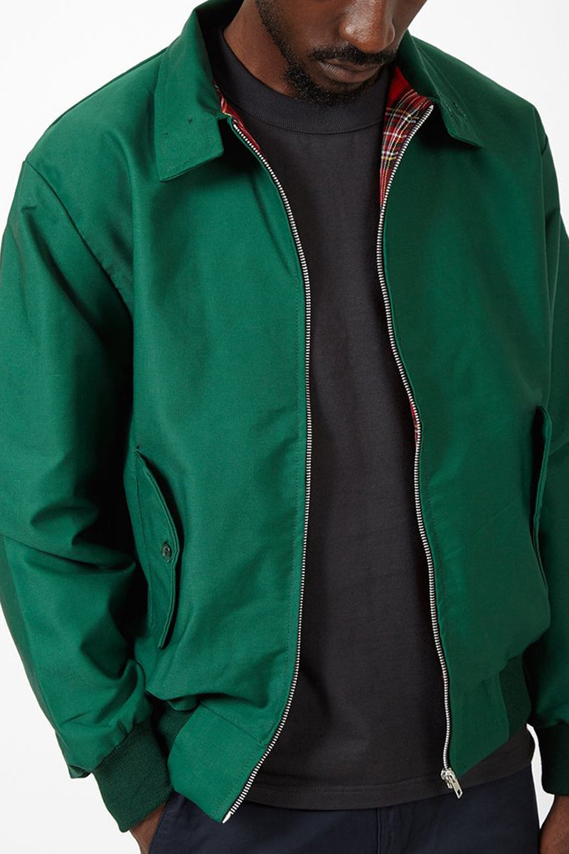 Men Bomber Jacket Harrington Zip Up