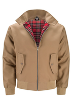 Men Bomber Jacket Harrington Zip Up
