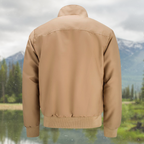 Men Bomber Jacket Harrington Zip Up
