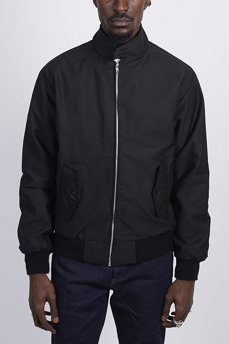 Men Bomber Jacket Harrington Zip Up