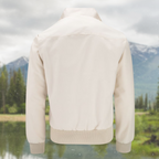 Men Bomber Jacket Harrington Zip Up