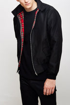 Men Bomber Jacket Harrington Zip Up