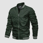 Clea | Men's Bomber Jacket | Lightweight Harrington, Zip-Up | Summer