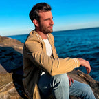 Clea | Men's Bomber Jacket | Lightweight Harrington, Zip-Up | Summer