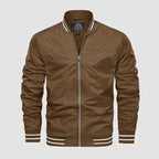 Clea | Men's Bomber Jacket | Lightweight Harrington, Zip-Up | Summer