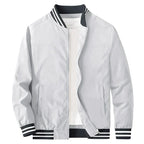 Clea | Men's Bomber Jacket | Lightweight Harrington, Zip-Up | Summer