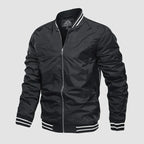 Clea | Men's Bomber Jacket | Lightweight Harrington, Zip-Up | Summer