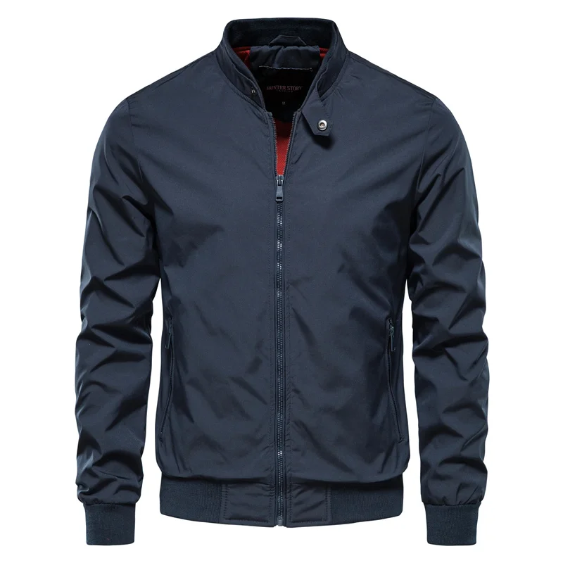 Ximena | Men's Bomber Jacket | Lightweight, Windproof | Zip-Up, Casual
