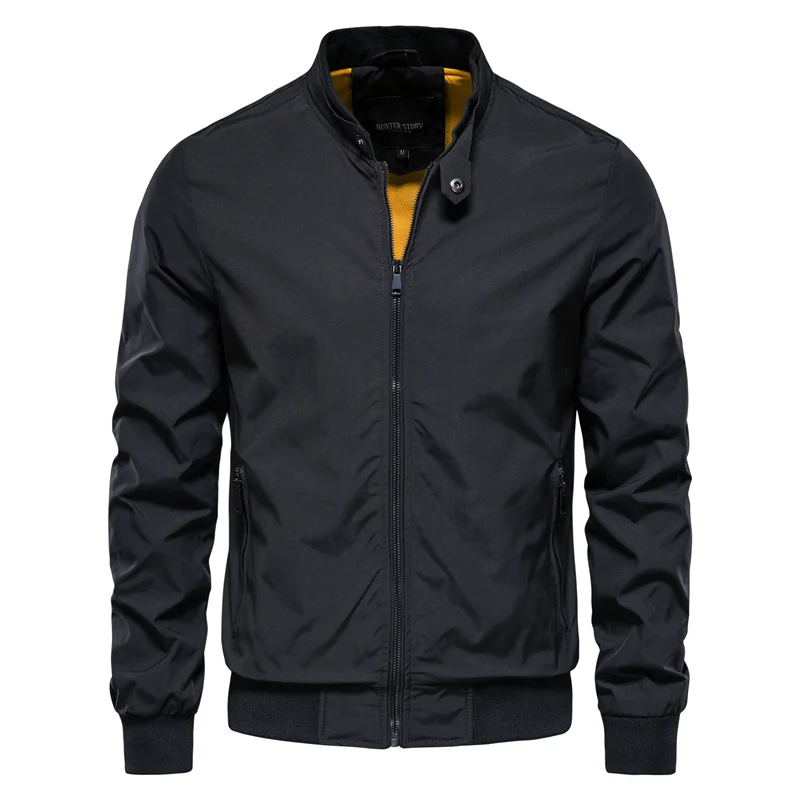 Ximena | Men's Bomber Jacket | Lightweight, Windproof | Zip-Up, Casual