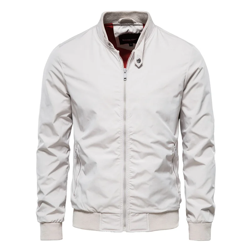 Ximena | Men's Bomber Jacket | Lightweight, Windproof | Zip-Up, Casual
