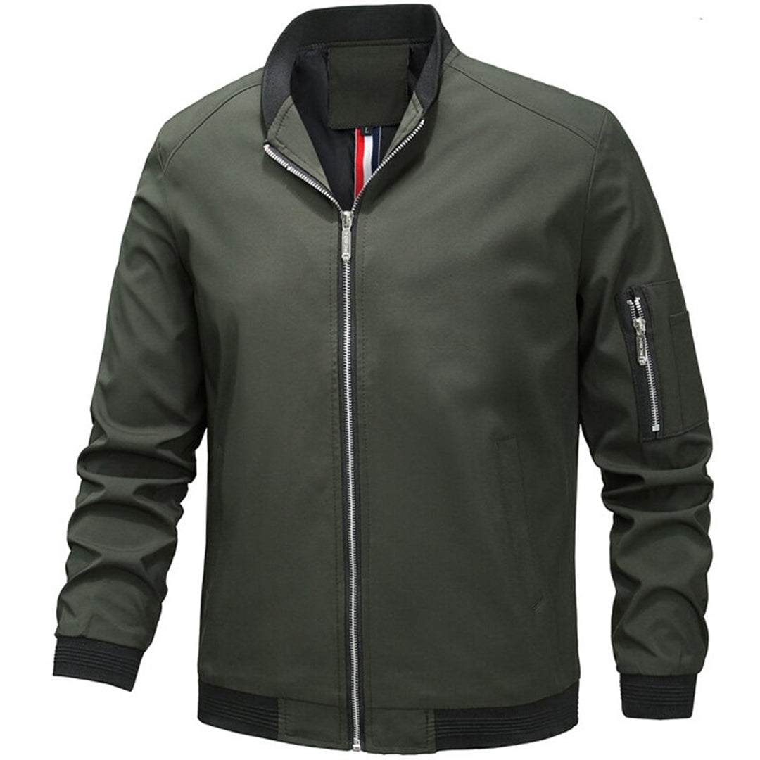 Marlow | Men's Bomber Jacket | Lightweight, Zip-Up | Spring & Fall