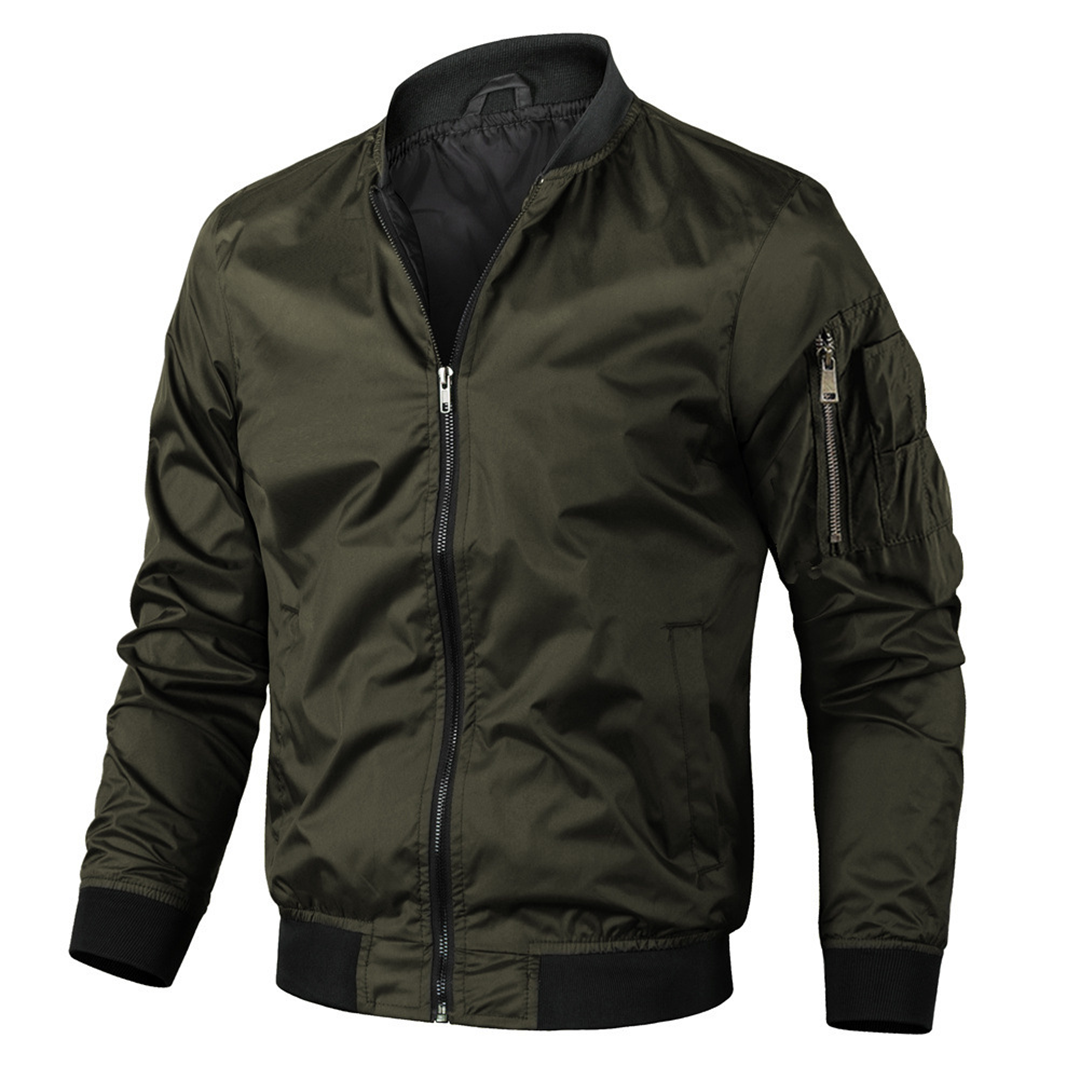 Seraphina | Men's Bomber Jacket | Lightweight, Full Zip, Summer