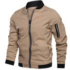 Marlow | Men's Bomber Jacket | Lightweight, Zip-Up | Spring & Fall
