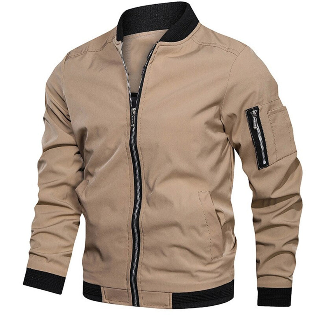 Marlow | Men's Bomber Jacket | Lightweight, Zip-Up | Spring & Fall