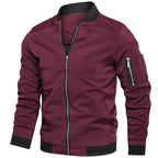Marlow | Men's Bomber Jacket | Lightweight, Zip-Up | Spring & Fall