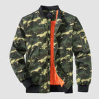 Zinnia | Men's Bomber Jacket | Lightweight, Windproof | Zip-Up