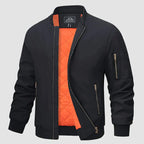 Zinnia | Men's Bomber Jacket | Lightweight, Windproof | Zip-Up