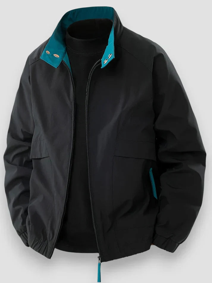 Soraya | Men's Bomber Jacket | Zip-Up, Loose Fit | Transitional Outerwear