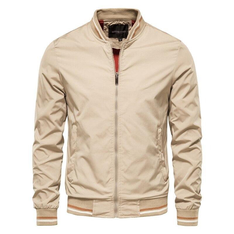 Tamsin | Men's Bomber Jacket | Slim Fit, Full Zip | Autumn Jacket