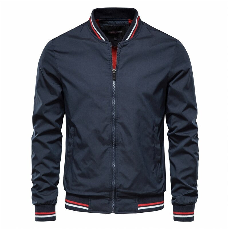 Tamsin | Men's Bomber Jacket | Slim Fit, Full Zip | Autumn Jacket